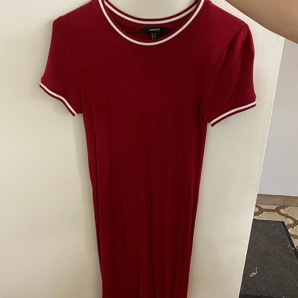 Red dress forever 21
